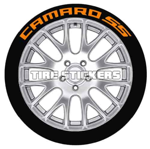 Camaro SS Tire Lettering Kit