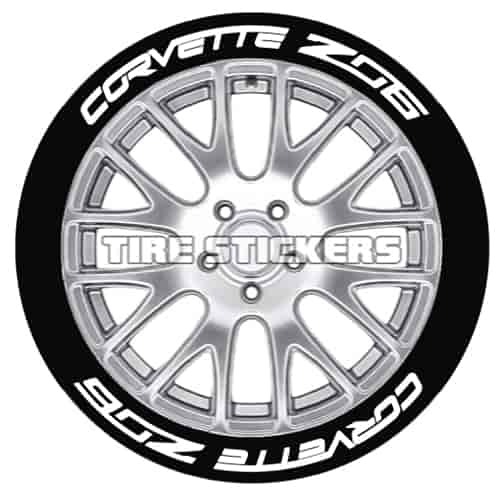 Corvette Z06 Tire Lettering Kit