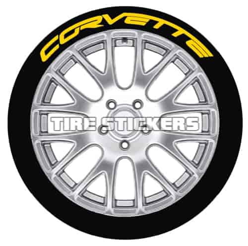 Corvette Tire Lettering Kit