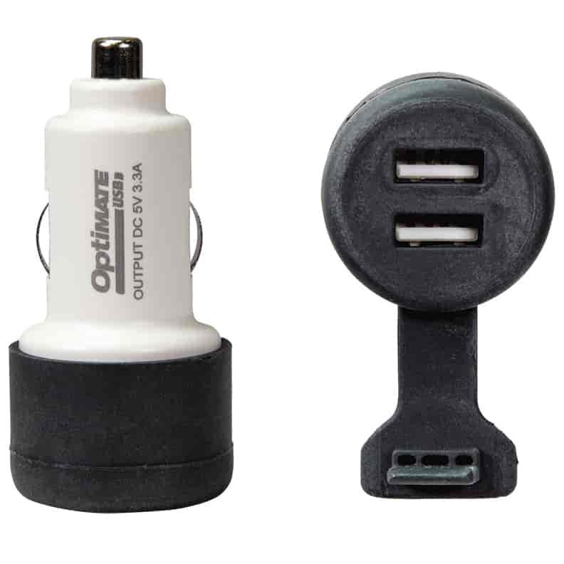 Dual USB 12 V Socket Charger Adapter