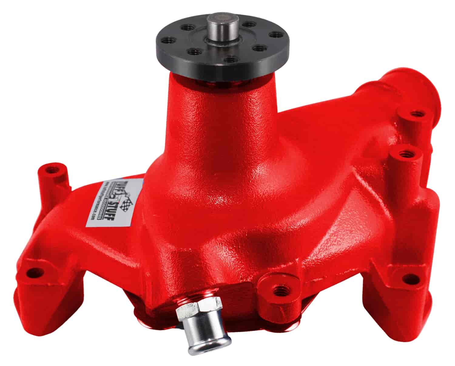 SuperCool Water Pump Red Powder Coated 1969-93 Small