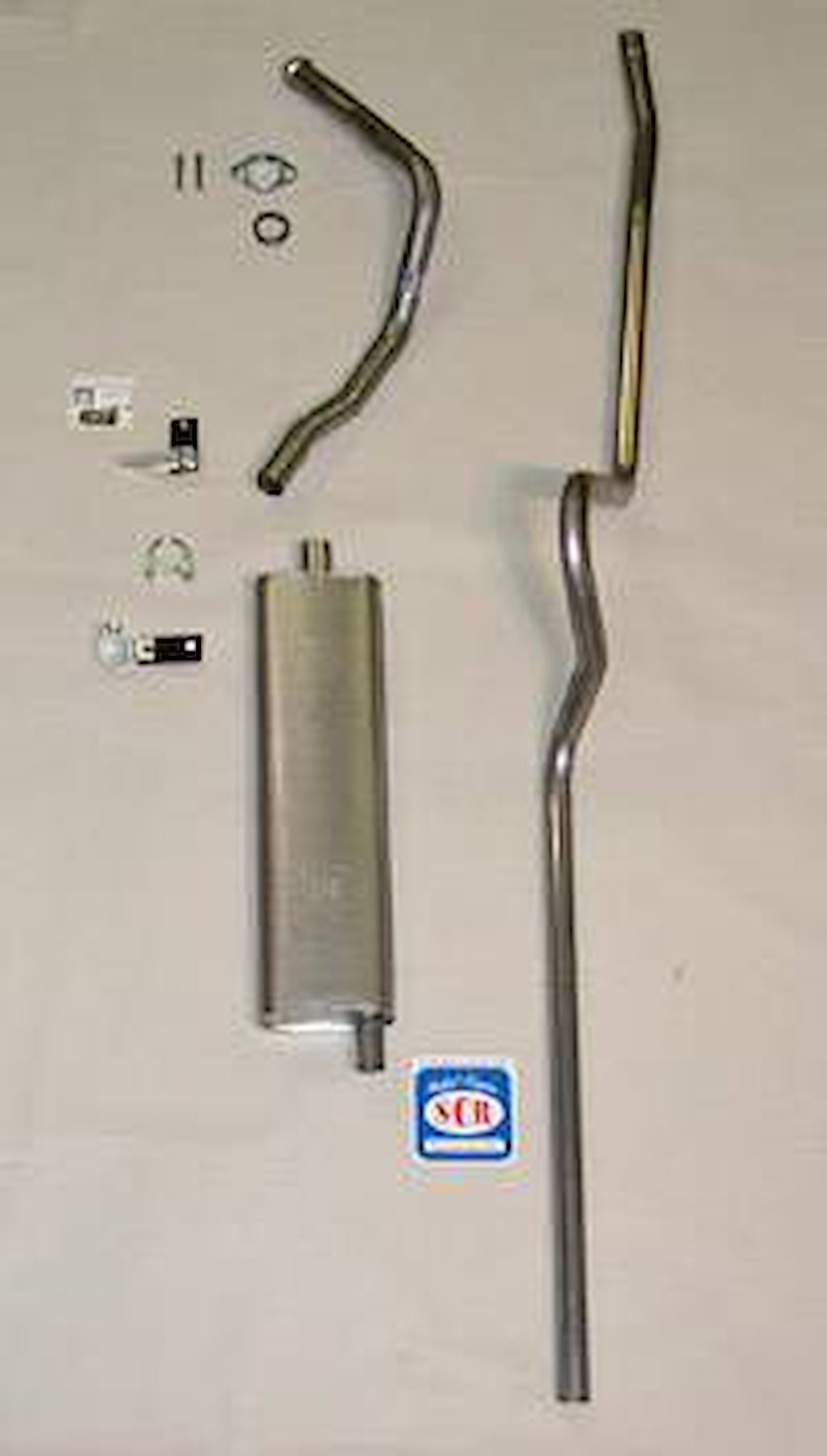 63000-M Exhaust System, 1955 Chevrolet Full-Size Hardtop 6-cyl