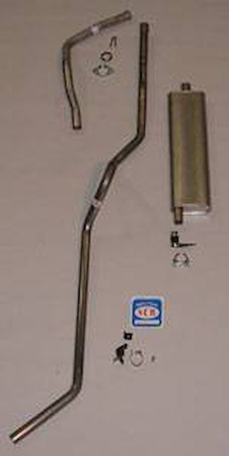 63002-M Exhaust System, 1955 Chevrolet Full-Size Station Wagon (exc. 9-Passenger) 6-cyl