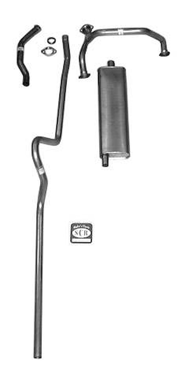63003 1955 Chevrolet Full-Size Non-Convertible 8-cyl Single Exhaust System