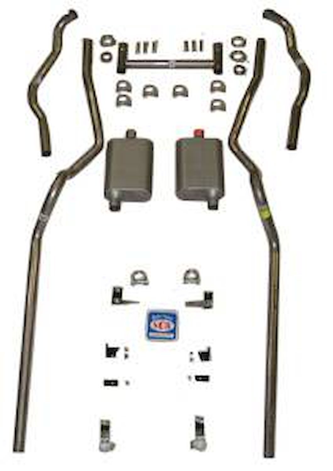 63060 1955-1957 Chevrolet Full-Size Exhaust System
