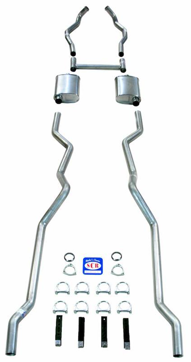 63078-R Exhaust System, 1955-1957 Chevrolet Full-Size