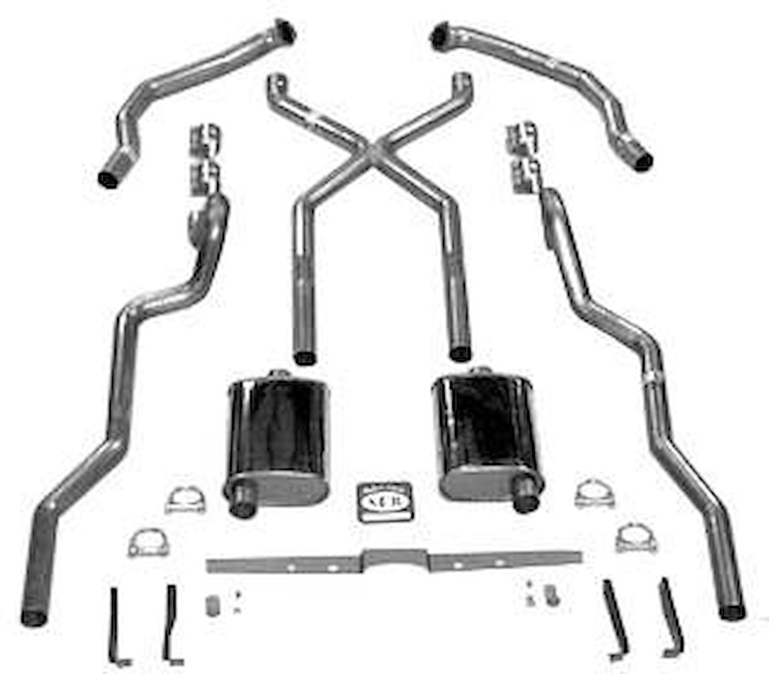 63089 1955-57 Chevrolet Full-Size X Exhaust System