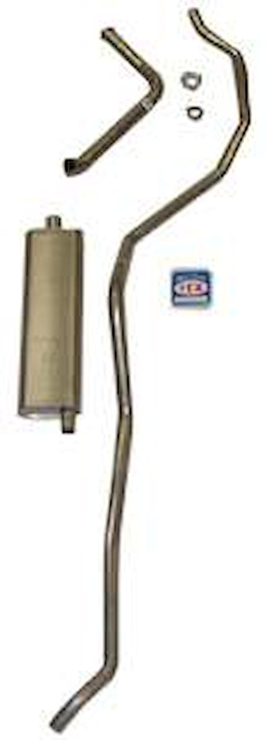 73004 1959 Chevrolet Full-Size Exhaust System 6-cyl Single Exhaust
