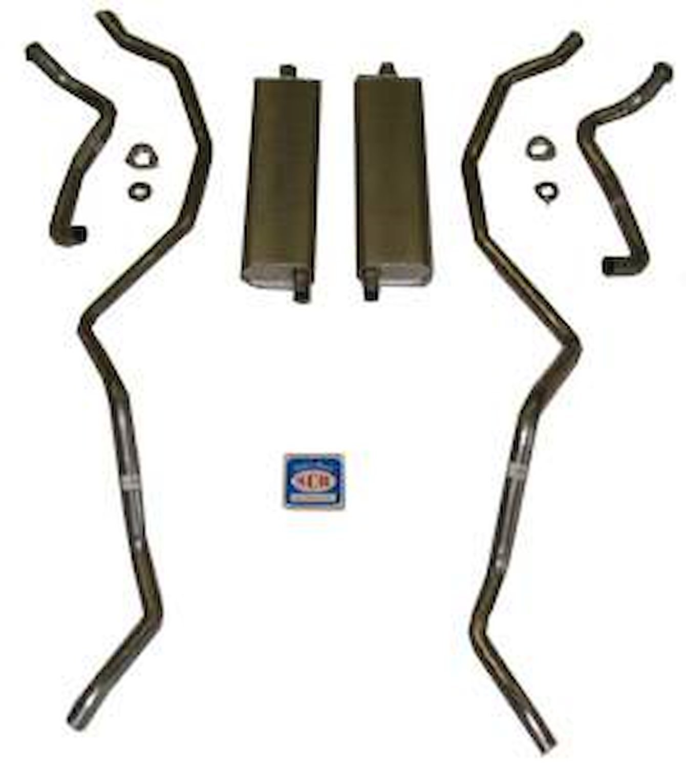 73005 1960-1961 Chevrolet Full-Size 8-cyl 348 Dual Exhaust System