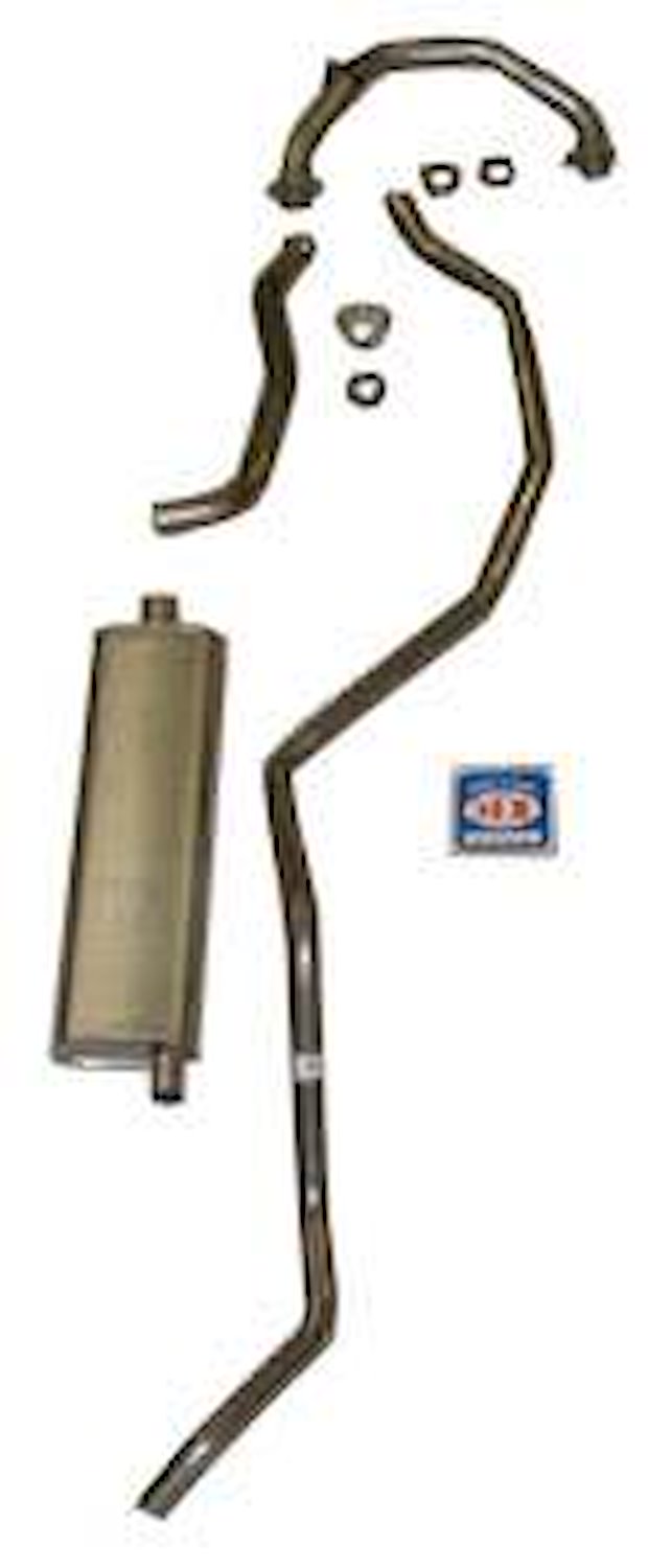 73006 1960-64 Chevrolet 8-cyl 283 Single Exhaust System