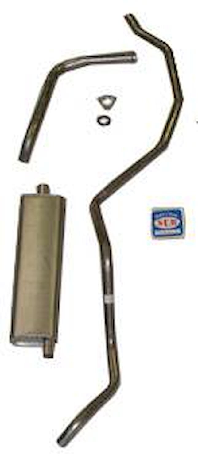 73008 1960-1962 Chevrolet Full-Size 6-cyl Single Exhaust System