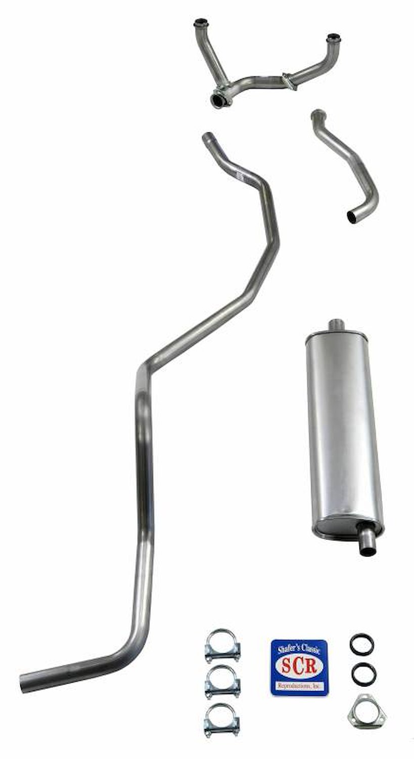 73039 1960-1964 Chevrolet SW 8-cyl 283 Single Exhaust & ONLY 1960 El Camino Exhaust System