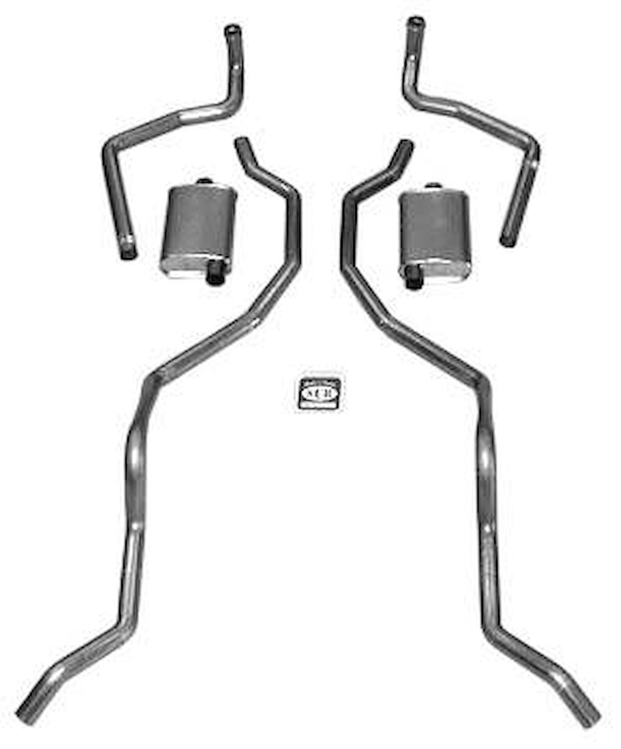 73050 1960-1964 Chevrolet Full-Size Exhaust System