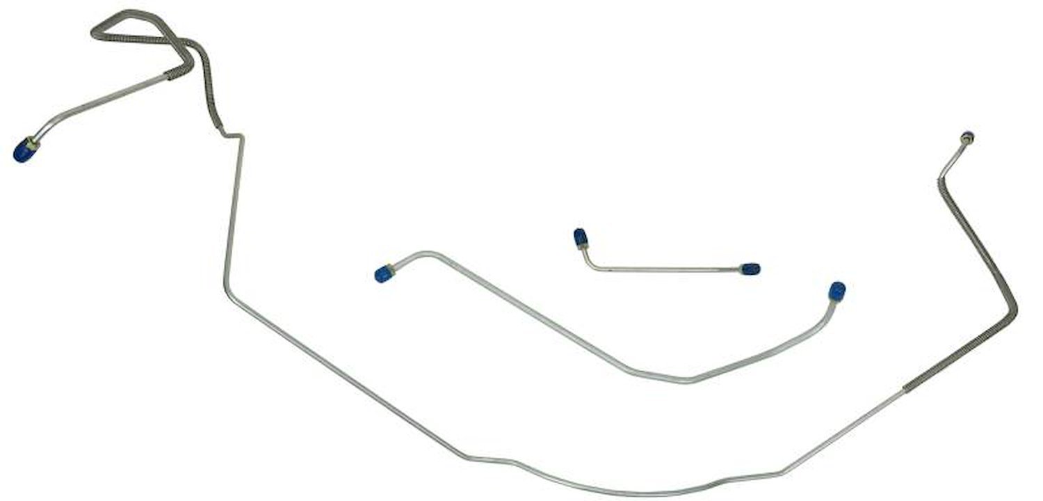 FBL704S 1965-1966 Chevrolet Chevelle Front Brake Line Set [Stainless Steel]