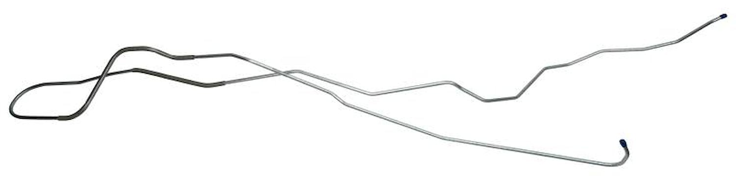 GLL203S 1967-1968 Chevrolet Camaro Long Gas Lines (Pump-To-Tank) [Stainless Steel]