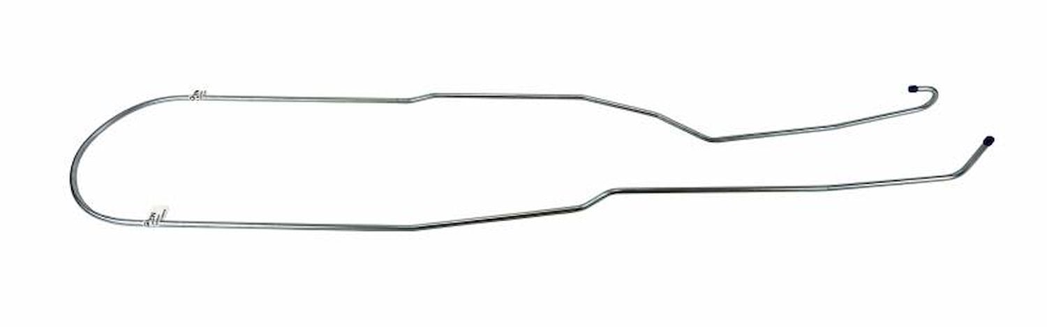 GLL411S 1970-1972 Chevrolet Blazer Long Gas Lines (Pump-To-Tank) [Stainless Steel]