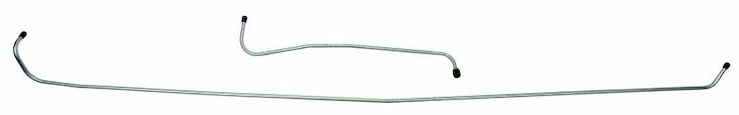 GLL412S 1960-62 Chevrolet C10 Pickup Truck Long Gas Lines (Pump-To-Tank) [Stainless Steel]