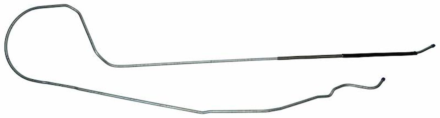 GLL906S 1963-67 Corvette Long Gas Lines (Pump-To-Tank) [Stainless Steel]