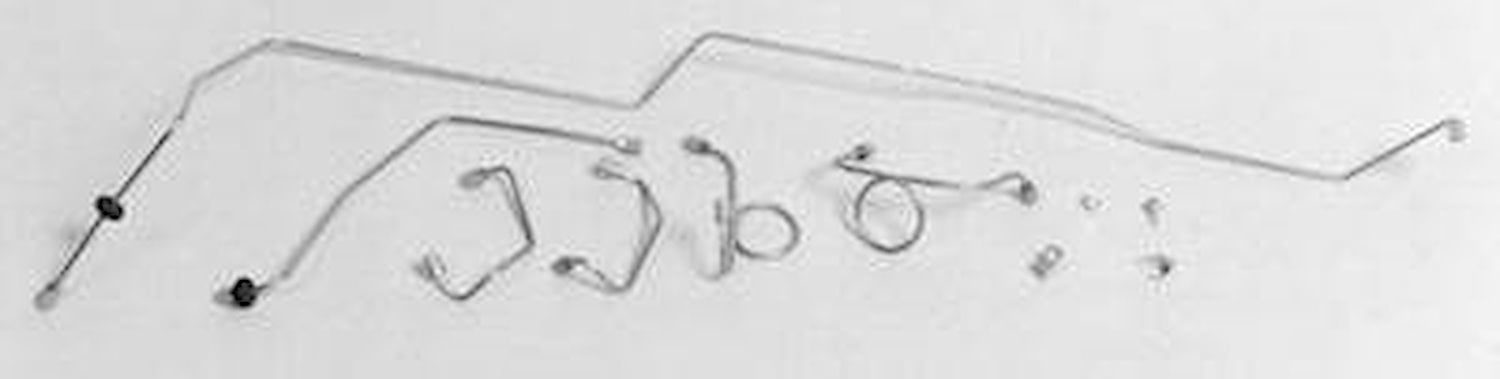 MFB003 1965-1966 Ford Mustang Front Brake Line Set