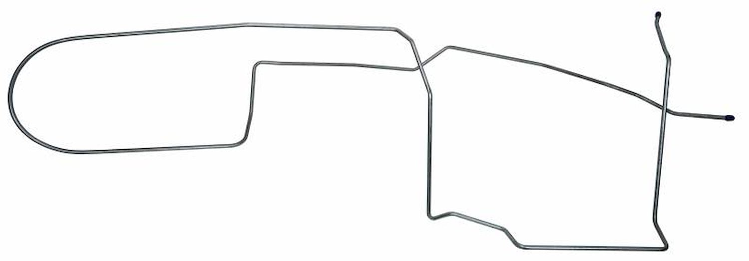 MLG004S 1964 Ford Mustang Long Gas Lines, Pump-To-Tank [Stainless Steel]
