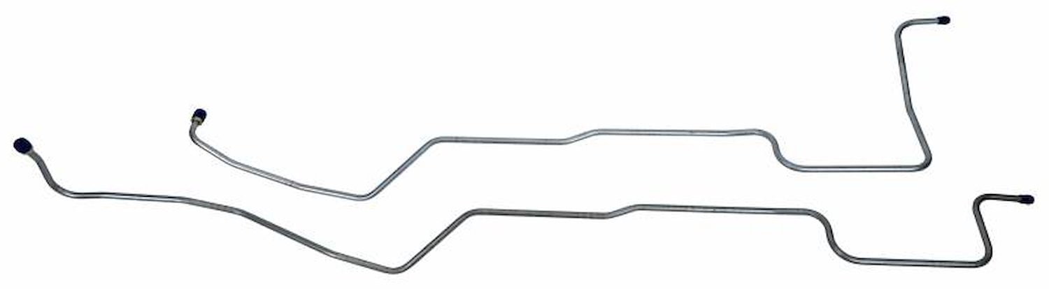 MOL001S 1964-1965 Ford Mustang Transmission Oil Cooler Line [Stainless Steel]