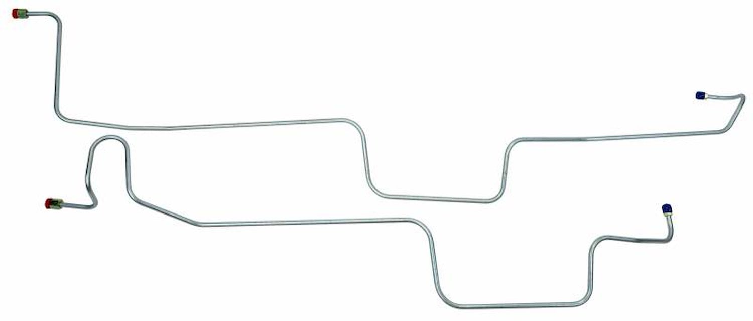 MOL018S 1970 Ford Mustang Transmission Oil Cooler Line [Stainless Steel]