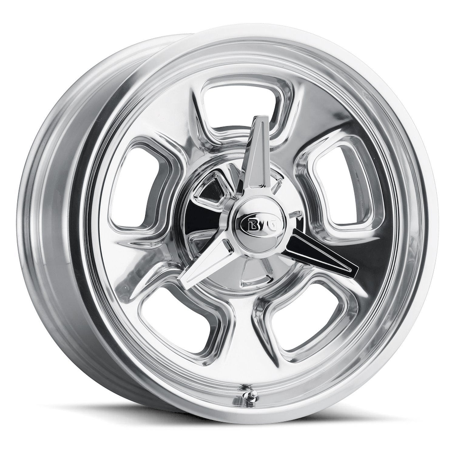 B/G Rod Works BOY 570-5027-00 P High-Boy Wheel [Size: 15" x 7"] Finish: Polished