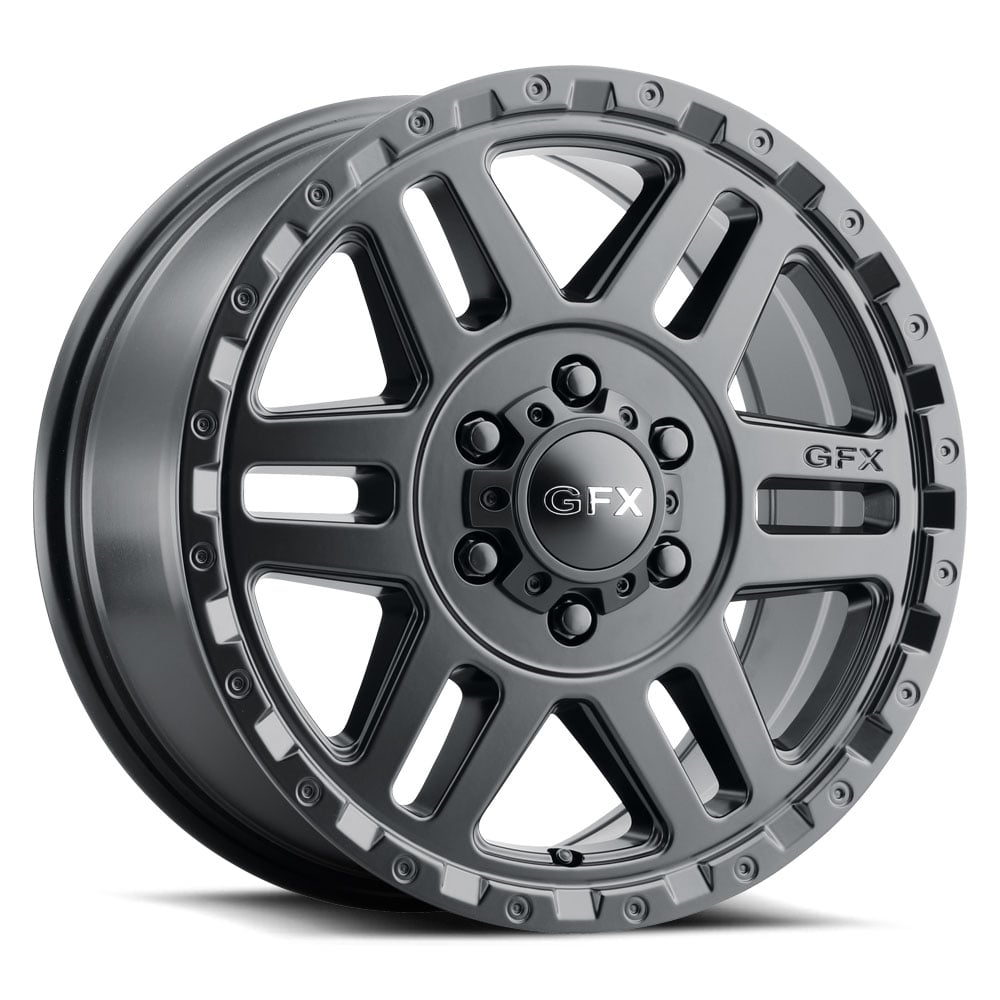 G-FX MV2 780-6130-40 MB MV2 Wheel [Size: 17" x 8"] Finish: Matte Black