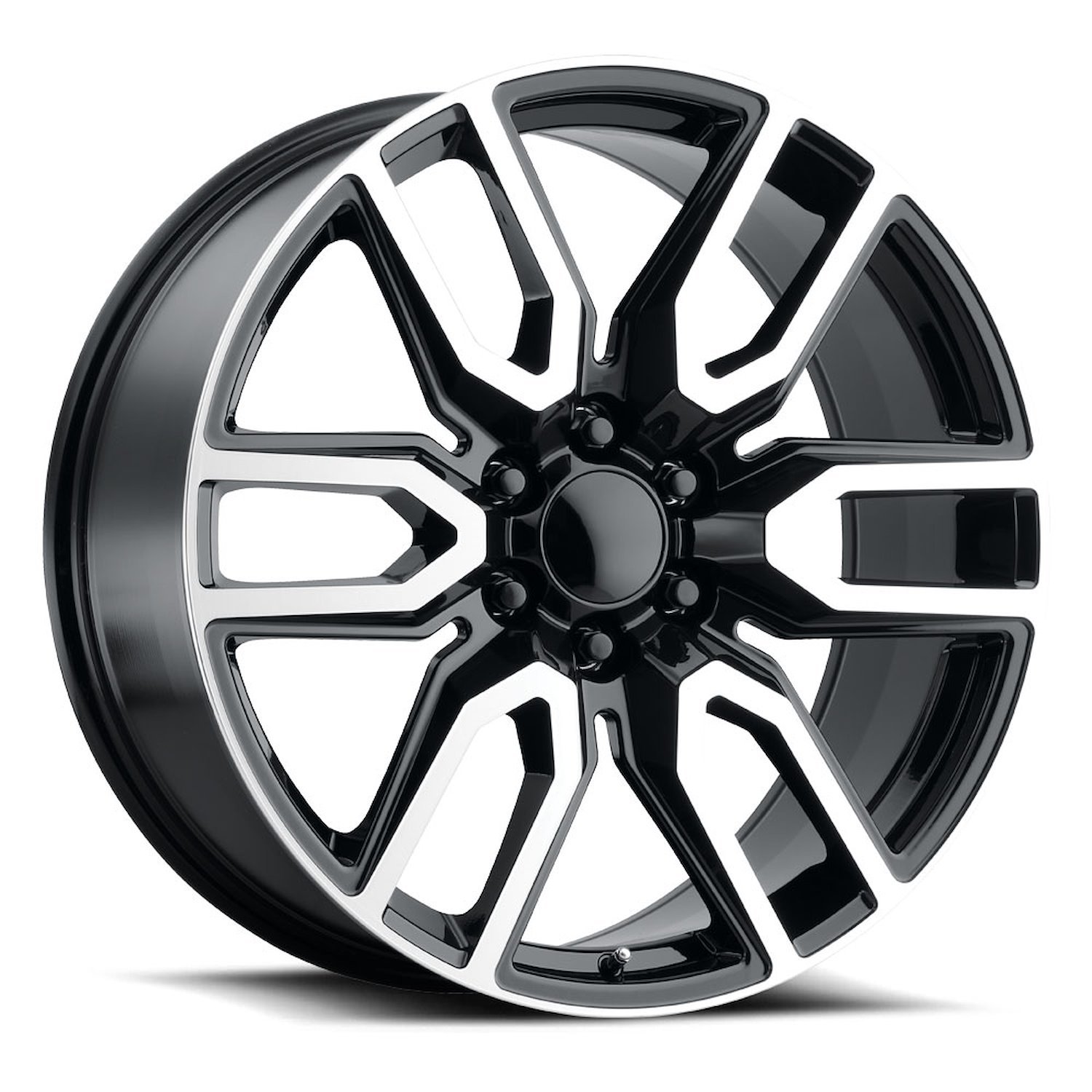 Replica NZH 290-6139-27 GBMF DNNZH Wheel [Size: 20" x 9"] Finish: Gloss Black Machined Face