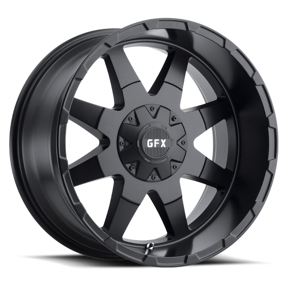 G-FX T12 290-8180-12 MB TR-12 Wheel [Size: 20" x 9"] Finish: Matte Black