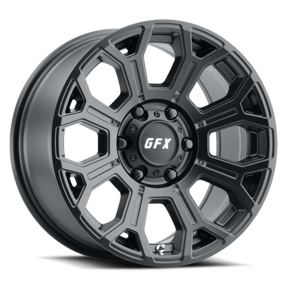 G-FX T19 685-8165N6 MB TR-19 Wheel [Size: 16" x 8.50"] Finish: Matte Black