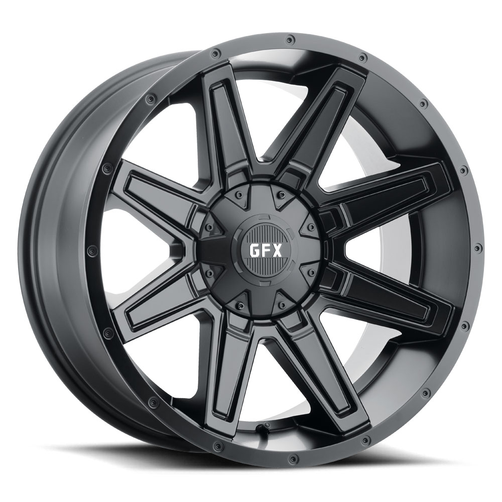 G-FX T23 785-5008-18 MB TR23 Wheel [Size: 17" x 8.50"] Finish: Matte Black