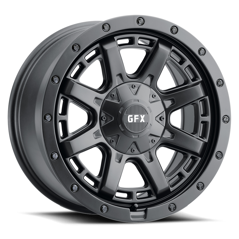 G-FX T27 790-5009-12 MB T27 Wheel [Size: 17" x 9"] Finish: Matte Black