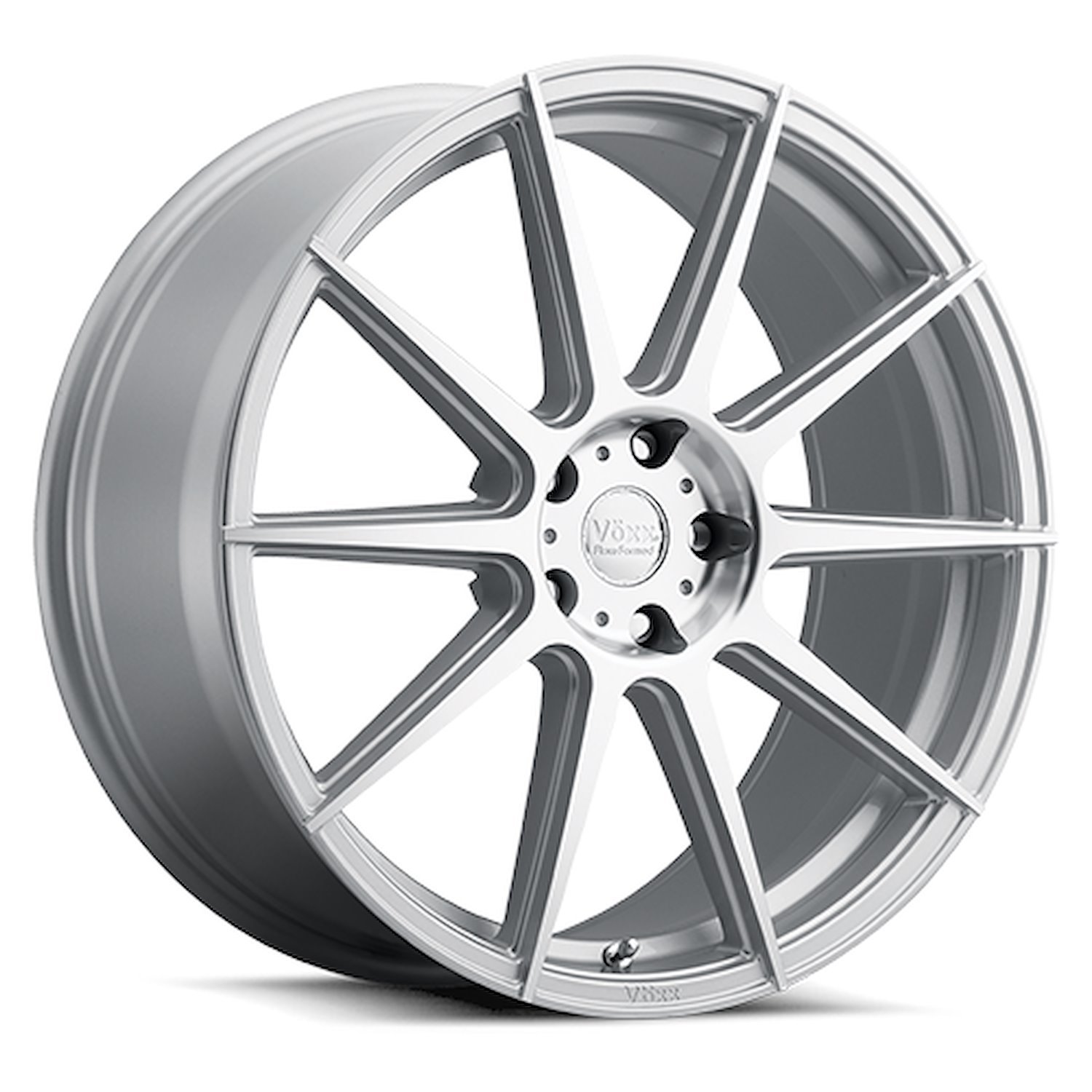 LUC 885-5112-32 SMF Lucca Wheel [Size: 18" x 8.5"] Silver w/ Mach Face Finish