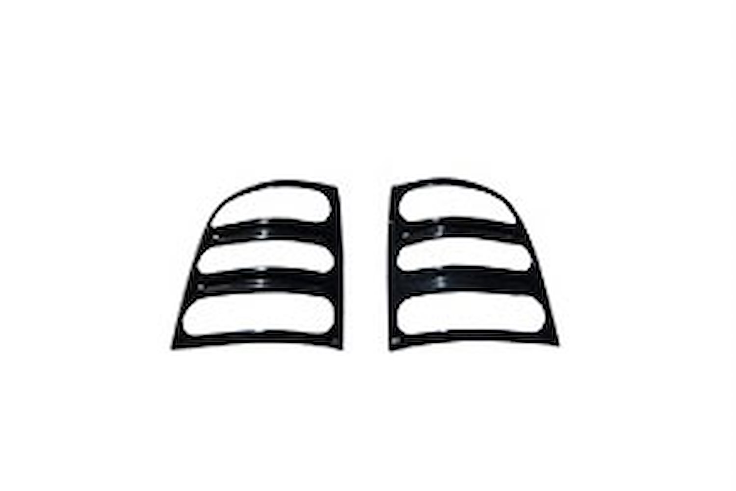 Slots  Taillight Covers Black/Primed Horizontal Slot