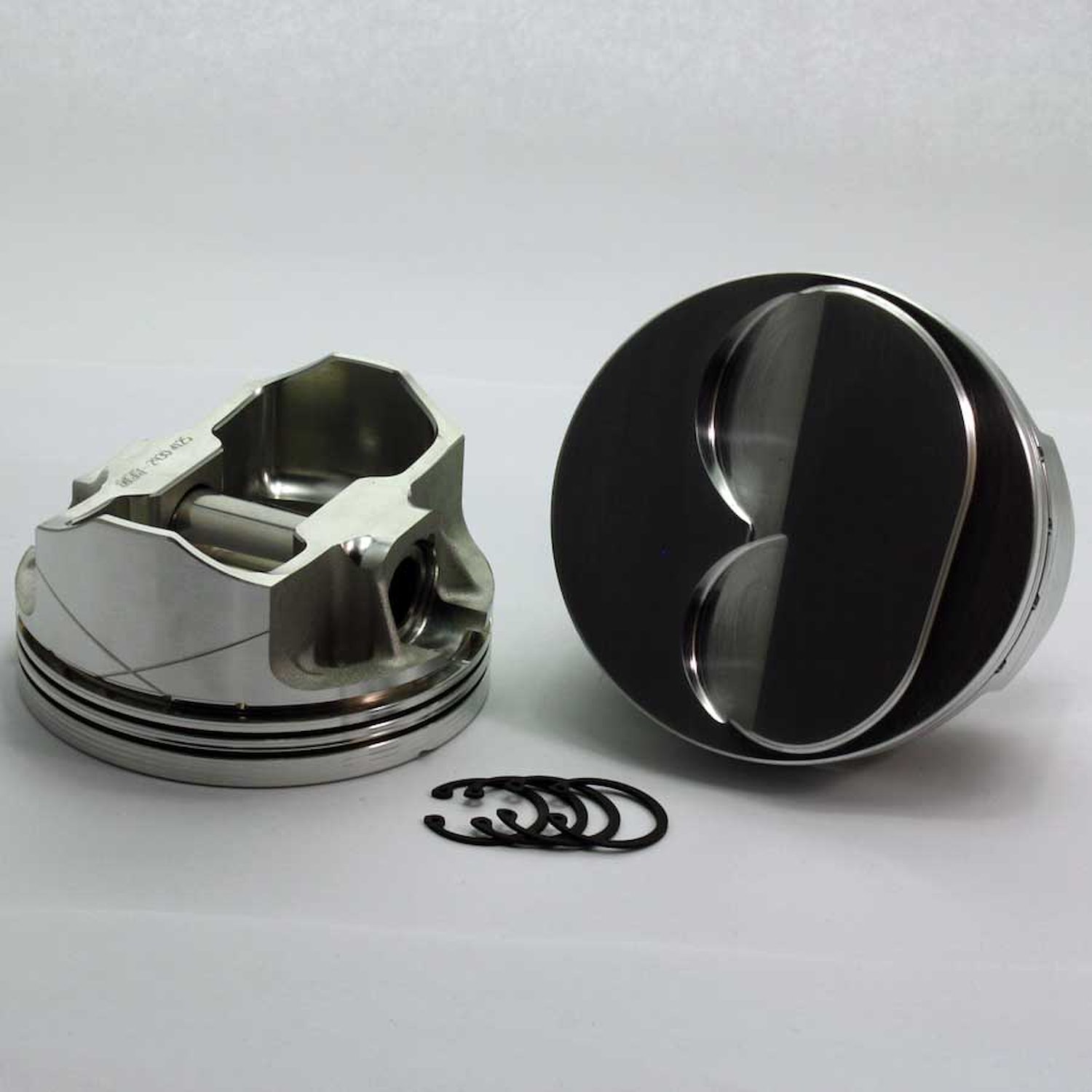 1-3266-4165C FX-Series Dome Top Piston Set for 1962-2001 Small Block Ford 351W, 4.165 in. Bore, +6cc Volume [Stroker]