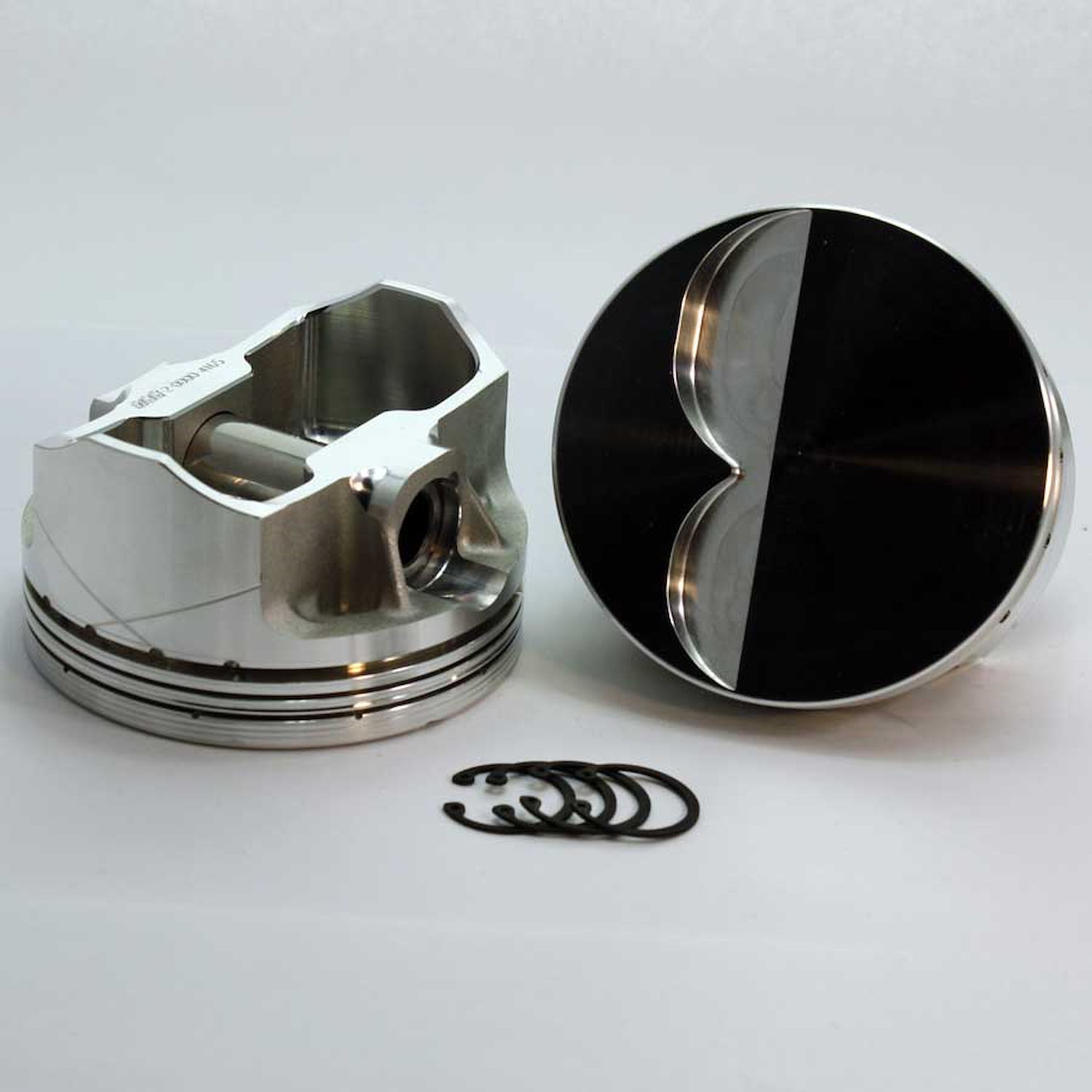1-3400-4040 FX-Series Flat Top Piston Set for 1962-2001 Small Block Ford 289-302, 4.040 in. Bore, -4cc Volume [OEM Stroke]