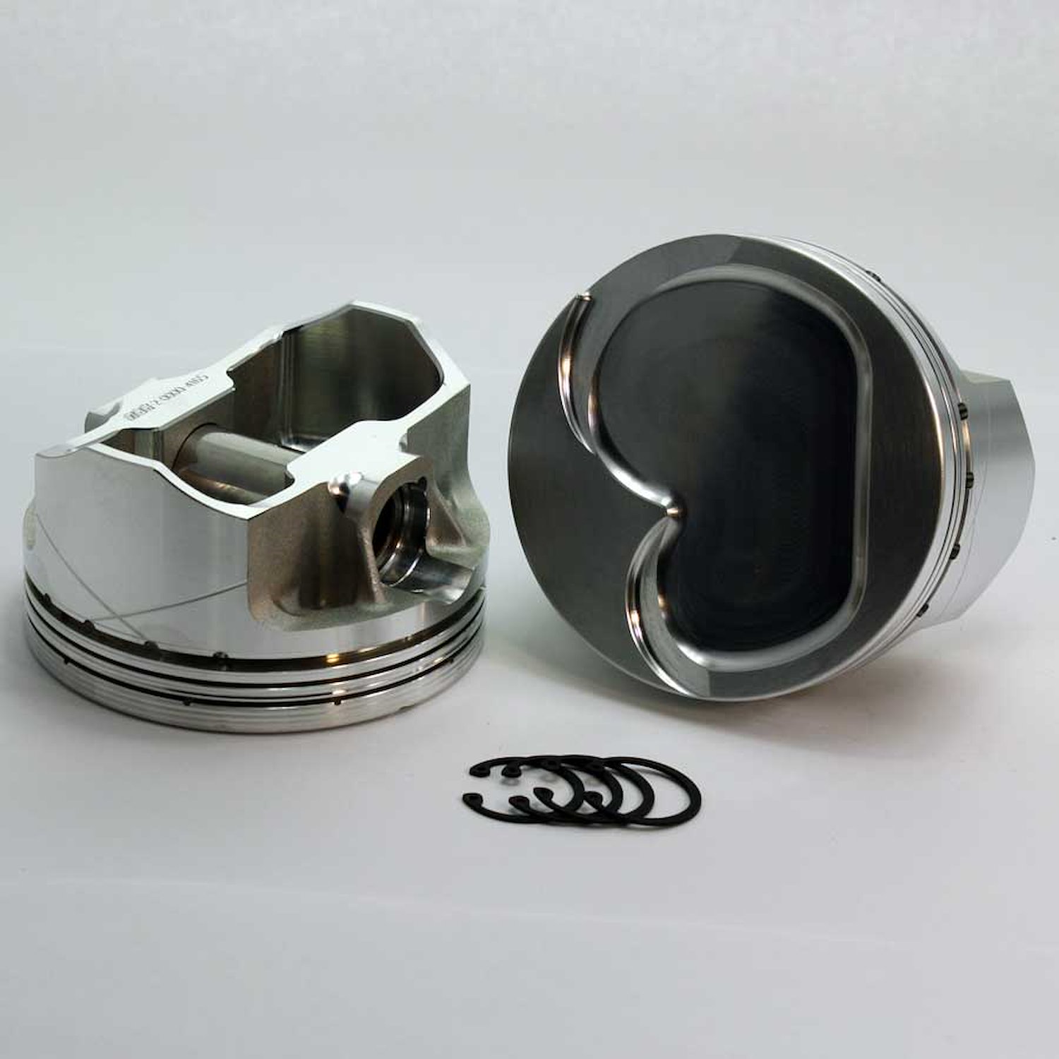 1-3521-4030 FX-Series Dish Top Piston Set for 1962-2001 Small Block Ford 351W, 4.030 in. Bore, -13cc Volume [OEM Stroke]