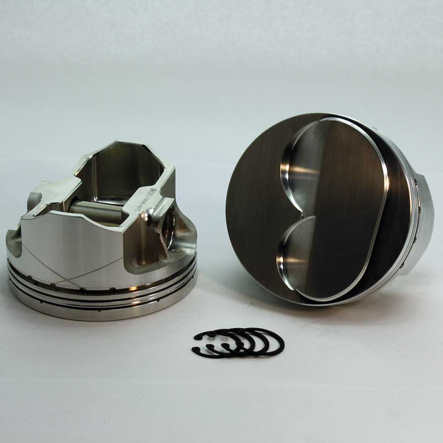 K1-3318-4060 FX-Series Dome Top Piston Set for 1962-2001 Small Block Ford 351W, 4.060 in. Bore, +6cc Volume [Stroker]