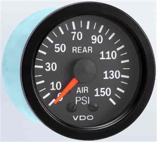 Vision Air Pressure Gauge "Rear" 2-1/16" mechanical