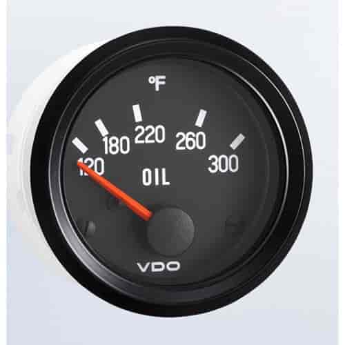 Cockpit Oil Temperature Gauge 300° F