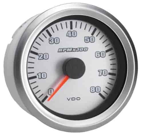 Vision Silverstone 8 000RPM 3 3/8 Tachometer