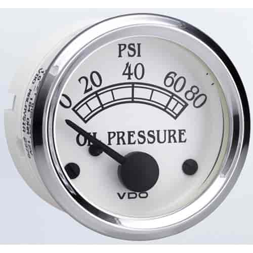 Cockpit Royal Series Oil Pressure Gauge 2-1/16" electrical