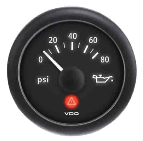 OIL PSI GAUGE 24 VOLT SYS