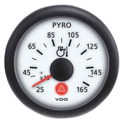 Viewline Ivory 1600 F Pyrometer 12V with VDO Sender