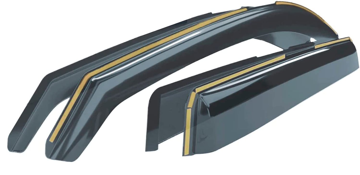 Goodyear Shatterproof Window Deflectors Fits Select Ford Ranger SuperCrew