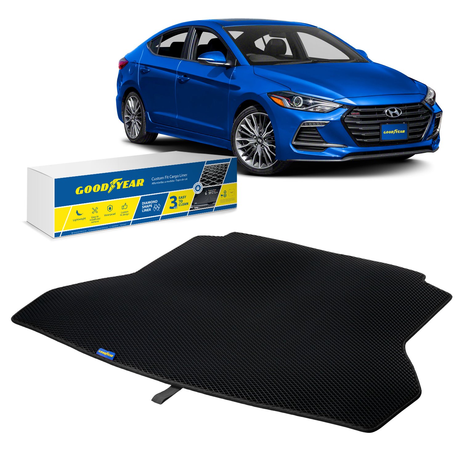 Goodyear Custom Fit Cargo Mat Liner for 2017-2020