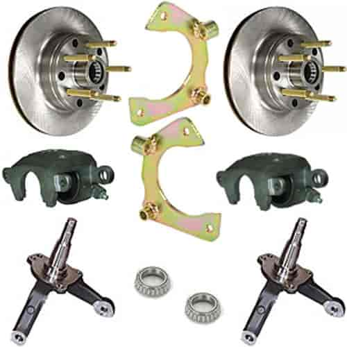 Front Brake Kit 1974-78 Ford Mustang II (Stock Height) Includes: