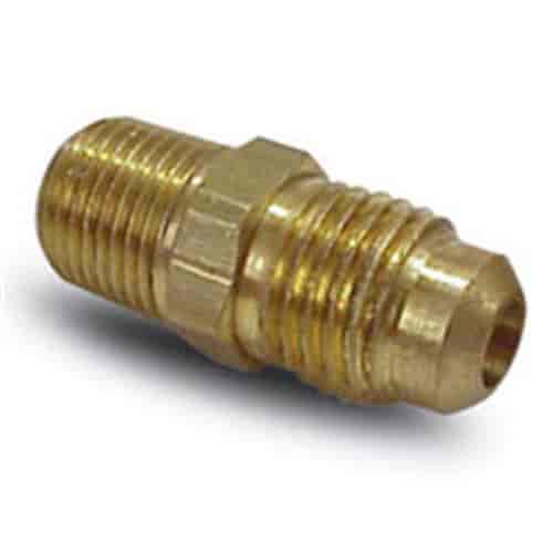 Brass Gauge Fitting Adapter Male 1/8" NPT to -4AN