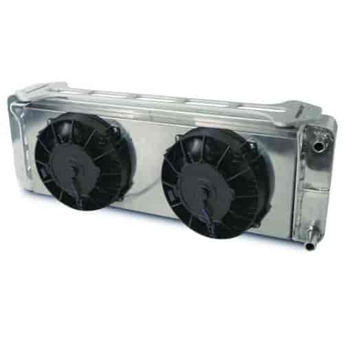 Double Pass Heat Exchanger With Dual Fans, Harness,